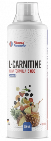 Fitness Formula L-Carnitine Mega Formula 5000, L-Карнитин Мега Формула 5000, 500 мл