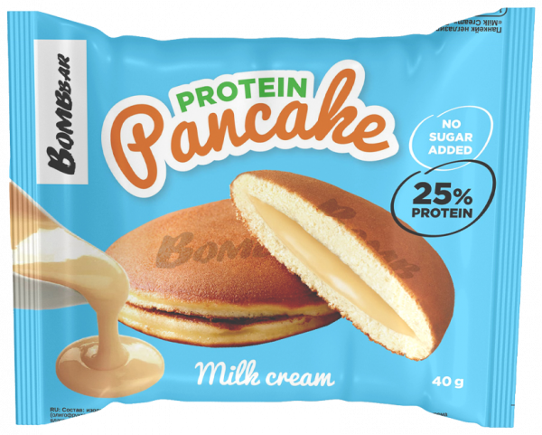 Bombbar Панкейк с начинкой, 40 грамм