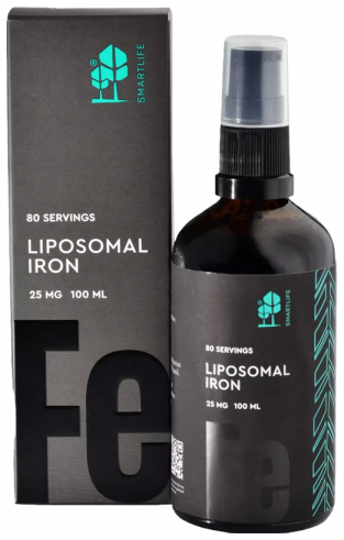 SmartLife Liposomal Iron, Липосомальное железо, 100 мл