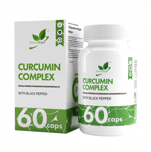 Natural Supp Curcumin complex, 60 капсул