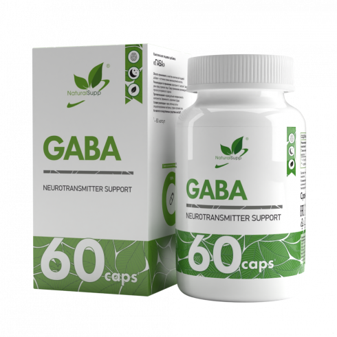 Natural Supp Gaba, 60 капсул
