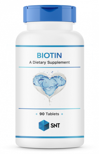 SNT Biotin, Биотин, 90 таблеток