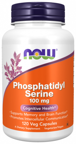 NOW Phosphatidyl Serine 100 mg, 120 капсул