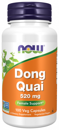 NOW Dong Quai, Дудник, 100 капсул