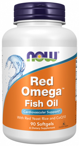 NOW Red Omega, 90 капсул
