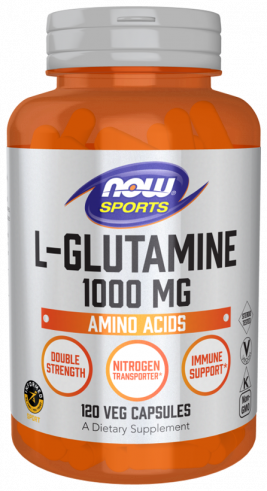NOW L-Glutamine 1000 mg, L-Глютамин 1000 мг