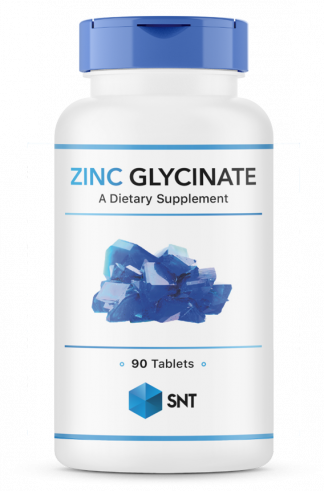 SNT Zinc Glycinate, Глицинат цинка, 90 таблеток