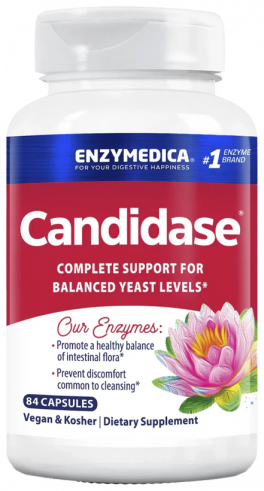 Enzymedica Candidase, Кандидаза, 84 капсулы