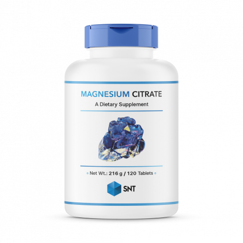 SNT Magnesium Citrate, Магния Цитрат, 120 таблеток