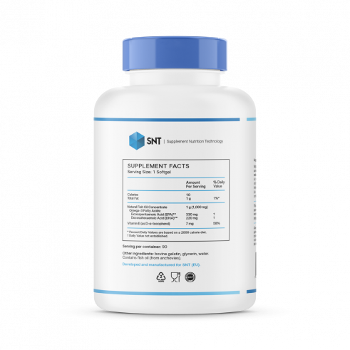 SNT Omega-3 Mega, Омега-3 Мега, 90 капсул