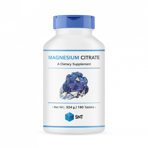 SNT Magnesium Citrate, Магния Цитрат, 180 таблеток