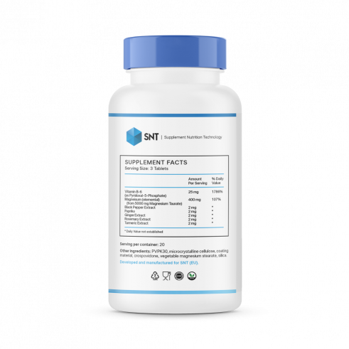 SNT Magnesium Taurate, Магнезиум Таурат, 60 таблеток