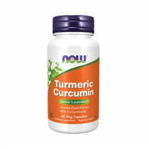 NOW Turmeric Curcumin, 60 капсул