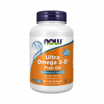 NOW Ultra Omega-3, Ультра Омега-3, 90 капсул