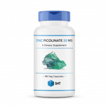 SNT Zinc Picolinate 50 мг, Пиколинат цинка 50 мг, 90 капсул