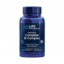 Life Extension BioActive Complete B-Complex, Полный Биоактивный комплекс витаминов группы В, 60 капсул