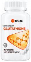 One NS Glutathione, Глутатион, 60 капсул