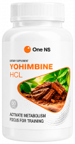 One NS Yohimbine HCL, Йохимбин гидрохлорид, 60 таблеток