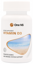 One NS Vitamin D3 softgel, Витамин D3 софтгель, 60 капсул